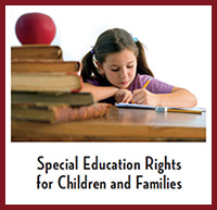 Special Education Rights for Children and Families Pamphlet Cover